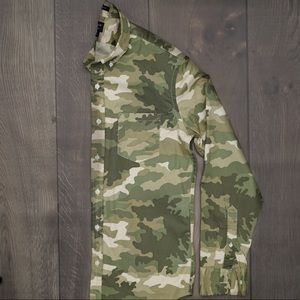 JCrew Camo Olive Green